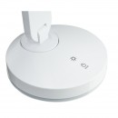 Globo 58346 LED Tischleuchte Geschlecht 1x4W | 18-153lm | 6000K | RGB - Farbwechsler, Touchdimmer, Touch-Schalter, Adapter, USB, weiß