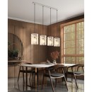 Globo 15698-4HB Pendelleuchte GORLEY  E27