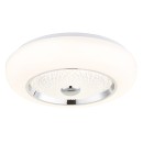 Globo 48071-18 LED Deckenleuchte GRAHAM  | 24W integrierte LED-Quelle | 2038lm | 2700/4000/6000K