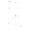 Globo 47441-3S LED Deckenleuchte HARMON  E14