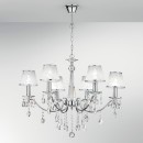 Luce Ambiente Design I-BOEME/6 Pendelleuchte BOEME E14 | chrom