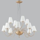Luce Ambiente Design I-CANTO/12 Pendelleuchte CANTO G9 | gold