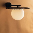 Luce Ambiente Design I-CHAPLIN-AP NER Wandleuchte CHAPLIN | 1×60W G9 | schwarz