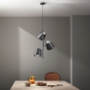 Luce Ambiente Design I-COLT-S3 GR Pendelleuchte COLT | 3×60W E27