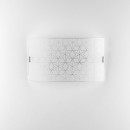 Luce Ambiente Design I-ESAGRAM-AP3520 Wandleuchte ESAGRAM | 2×60W E27 | weiß