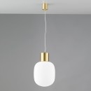 Luce Ambiente Design I-FELLINI-S30 ORO Pendelleuchte FELLINI | 1×60W E27 | Seilleuchte | gold