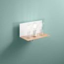 Luce Ambiente Design I-FLASH-AP BCO Wandleuchte FLASH | 1×60W E27 | mit Schalter | weiß