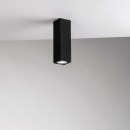 Luce Ambiente Design I-FLUKE-PLQ20 NERO Spot-Deckenleuchte FLUKE GU10 | schwarz