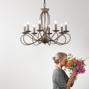 Luce Ambiente Design I-GINEVRA-8 Pendelleuchte GINEVRA E14