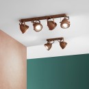 Luce Ambiente Design I-HABANA-AP4 Spot-Deckenleuchte HABANA GU10