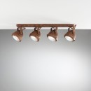 Luce Ambiente Design I-HABANA-AP4 Spot-Deckenleuchte HABANA GU10