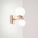 Luce Ambiente Design I-HERA-AP2 Wandleuchte HERA G9 | gold