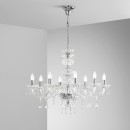 Luce Ambiente Design I-INCANTO/8 Pendelleuchte INCANTO E14 | chrom