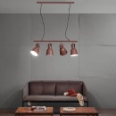 Luce Ambiente Design I-LEGEND-S4 BRO Pendelleuchte LEGEND E27 | Seilleuchte