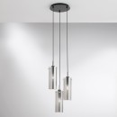 Luce Ambiente Design I-MAGIC-S3-NER Pendelleuchte MAGIC | 3×60W E27 | schwarz