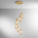 Luce Ambiente Design I-MAGIC-S6-ORO Pendelleuchte MAGIC E27 | gold