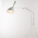 Luce Ambiente Design I-MORGAN-AP-BCO Wandleuchte MORGAN | 1×60W E27 | mit Schalter | weiß