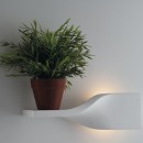 Luce Ambiente Design I-PIROETTE-AP56 Wandleuchte PIROETTE | weiß