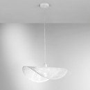 Luce Ambiente Design I-RHEI-LEAF-S50 Pendelleuchte RHEI | 1×60W E27 | weiß