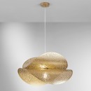 Luce Ambiente Design I-RHEI-TARA-S5060 Pendelleuchte RHEI | 1×60W E27 | gold
