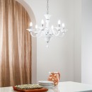 Luce Ambiente Design I-SOFFIO/6 Pendelleuchte SOFFIO E14 | weiß