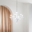 Luce Ambiente Design I-SOFFIO/6 Pendelleuchte SOFFIO E14 | weiß