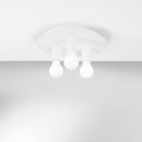 Luce Ambiente Design I-STRIKE-PL3-BCO Deckenleuchte STRIKE | 3×60W E27 | weiß