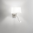 Luce Ambiente Design I-090111-5E LED Wandleuchte | 3W integrierte LED-Quelle | mit Schalter | weiß