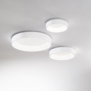 Ideal lux I293783 LED Deckenleuchte ZIGGY | 30W integrierte LED-Quelle | 3800lm | 3000K