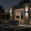 Ideal lux I313436 LED Außenwandleuchte ATOM | 12W integrierte LED-Quelle | 1050lm | 3000K