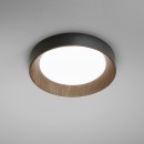 Luce Ambiente Design I-ARKA-PL50-NER LED Deckenleuchte ARKA | 36W integrierte LED-Quelle | schwarz