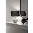 Luce Ambiente Design I-AZTEC-L Tischlampe AZTEC | 1×60W E27 | mit Schalter | weiß | schwarz
