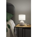 Luce Ambiente Design I-BURANO-L-BCO Tischlampe BURANO | 1×60W E14 | mit Schalter | weiß