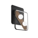 Luce Ambiente Design I-CRICKET-Q50-NER LED Deckenleuchte CRICKET | 40W integrierte LED-Quelle | schwarz