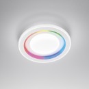 Luce Ambiente Design I-DYGITAL-R50 LED Deckenleuchte DYGITAL | 40W integrierte LED-Quelle | weiß