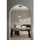 Luce Ambiente Design I-EGADI-S3 Pendelleuchte EGADI E27 | schwarz