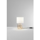 Luce Ambiente Design I-EMERALD-L-AMB Tischlampe EMERALD | 1×60W E14 | mit Schalter