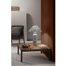 Luce Ambiente Design I-KENYA-L Tischlampe KENYA E14 | mit Schalter | weiß | schwarz