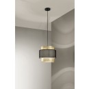 Luce Ambiente Design I-LOUNGE-S35 Pendelleuchte LOUNGE | 1×60W E27 | schwarz | gold