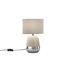 Luce Ambiente Design I-SIOUX-L-MC Tischlampe SIOUX | 1×60W E27 | mit Schalter | chrom