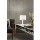 Luce Ambiente Design I-SULTAN-L-BCO  Tischlampe SULTAN | 15W E27 | mit Schalter | weiß