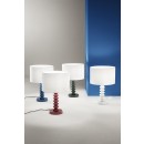 Luce Ambiente Design I-SULTAN-L-BLU Tischlampe SULTAN | 15W E27 | mit Schalter
