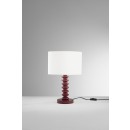 Luce Ambiente Design I-SULTAN-L-ROS Tischlampe SULTAN | 15W E27 | mit Schalter