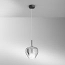 Luce Ambiente Design I-PIREX-S20-GR  Pendelleuchte PIREX | 1×60W E27