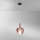 Luce Ambiente Design I-PIREX-S20-RM Pendelleuchte PIREX | 1×60W E27