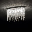 Ideal Lux 008 455 Deckenleuchte 5x40W Rain | e14 - Kristall