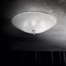 Ideal Lux 008608 Decken- und Wandleuchte 3x60W Shell | E27