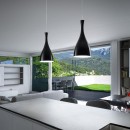 Ideal Lux 012919 Pendelleuchte 1x60W Olpia | E27 - schwarz