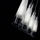 Ideal Lux 023038 Pendelleuchte 4x40W transparent Kuky | E27