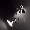 Ideal Lux 061122 Stehleuchte Polly 2x60W|E27 - chrom